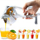 Kitchen Heavy Duty Aluminium Metal Manual Hand Press Juicer, Handheld Fruit, Vegetable Juicer, Lemon-Lime Squeezer, Instant juicer Orange juicer, Simple Fruit Press Squeezer Extractor Tool - KKscollecation