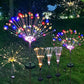 Ground-Inserted Firework Lights Christmas Outdoor LED Holiday Sky Starry Lights Lawn Christmas Lights Solar String Lights - KKscollecation