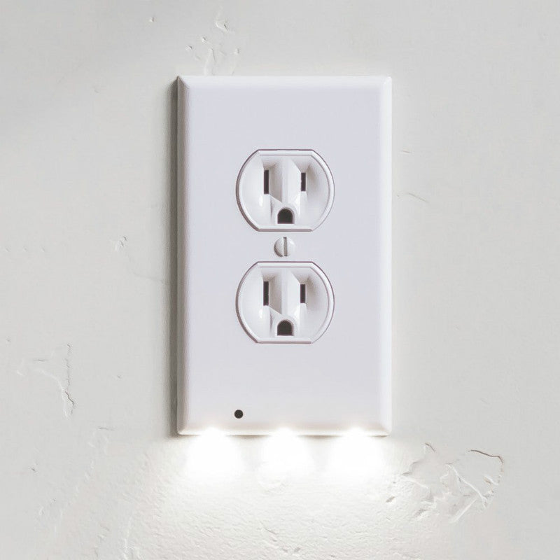 Durable Convenient Outlet Cover Duplex Wall Plate Led - KKscollecation