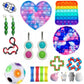 Cross Border Explosion Of Colorful Anti Rat Decompression Toy Set Children Adult Bubble Music Decompression Toy Set - KKscollecation