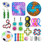 Cross Border Explosion Of Colorful Anti Rat Decompression Toy Set Children Adult Bubble Music Decompression Toy Set - KKscollecation
