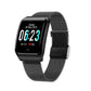 F9 Color Screen Smart Bracelet Large Screen Metal Belt Heart Rate Blood Pressure Waterproof - KKscollecation