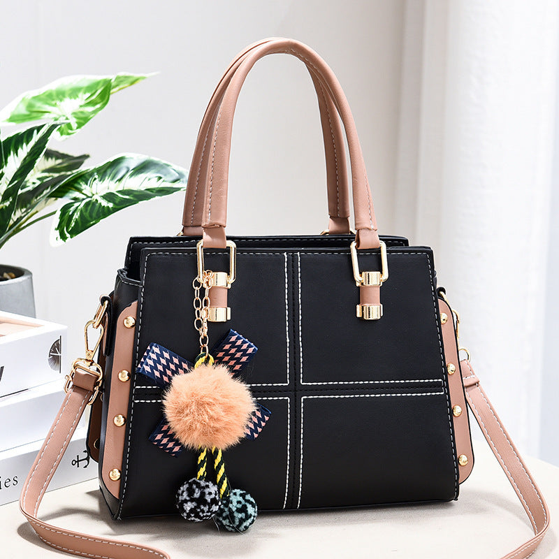 Oil Wax Leather Fashion Messenger Bag Personalized Ladies Shoulder Bag - KKscollecation