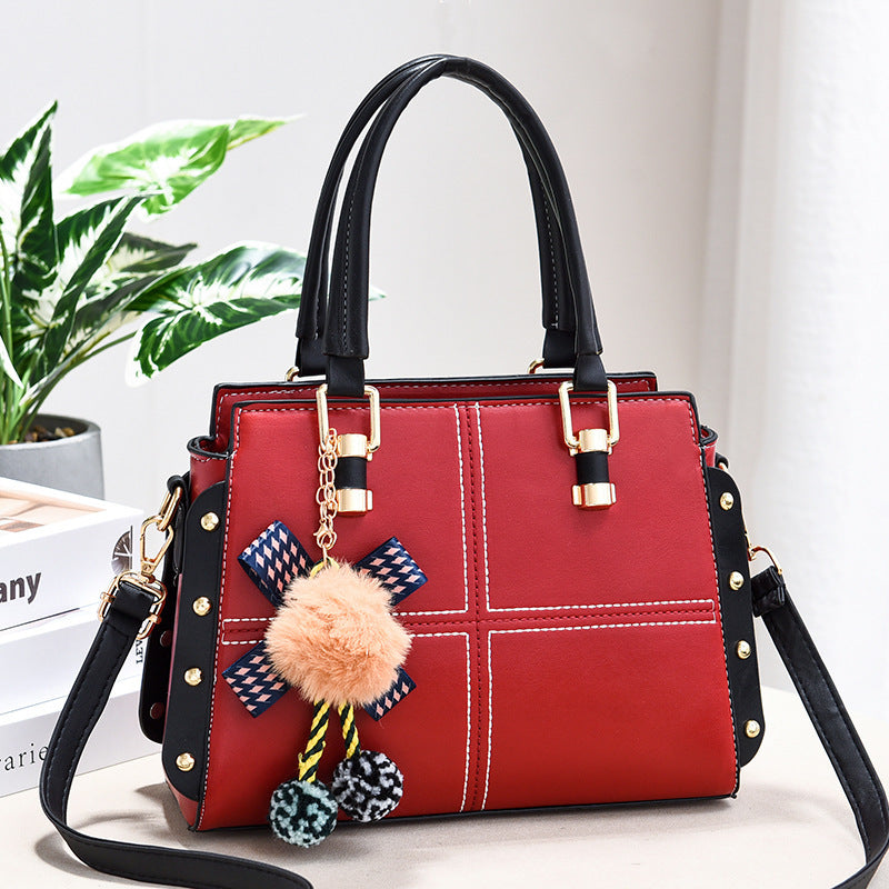 Oil Wax Leather Fashion Messenger Bag Personalized Ladies Shoulder Bag - KKscollecation