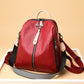 New Women Backpacks Soft Leather Backpack Fashion - KKscollecation