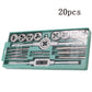 Tap And Die Set Hand Tap Hardware Tool Wrench Wrench Metric Tap Set - KKscollecation