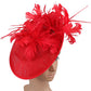 Horse Racing Festival Fashion High-End Top Hat Hair Accessories Aristocratic Ladies Feather Hat Hair Accessories Hairpin - KKscollecation