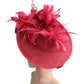 Horse Racing Festival Fashion High-End Top Hat Hair Accessories Aristocratic Ladies Feather Hat Hair Accessories Hairpin - KKscollecation