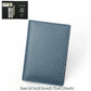 First Layer Cowhide Boarding Pass Wallet Passport Book Cowhide Passport Holder Wallet - KKscollecation