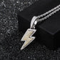 Hot Selling Lightning Hip Hop Pendant Micro-inlaid Zircon Hip Hop Fashion Trendy Hip Hop Jewelry - KKscollecation