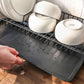 Multi-function kitchen storage rack double-layer tableware dish drain rack - KKscollecation