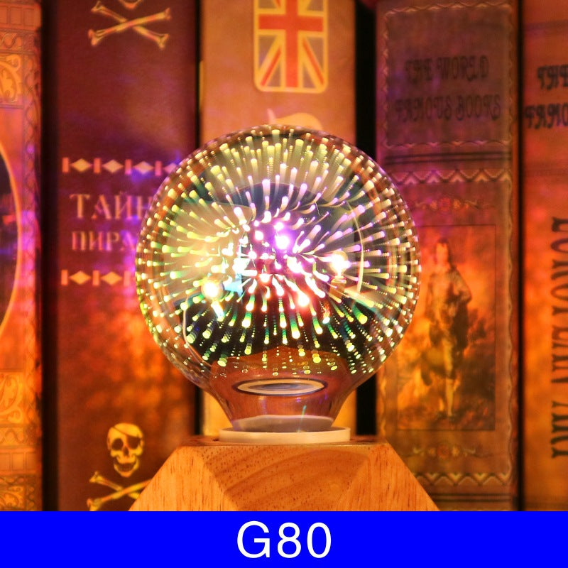 3D Fireworks Decorative Light Bulb Christmas Lights Christmas Home Decorations - KKscollecation