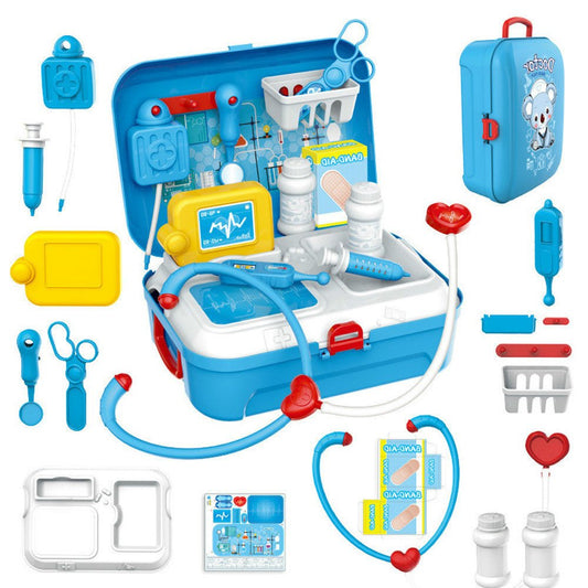 17PCS Children Pretend Play Doctor Toy Set - Krosscanada