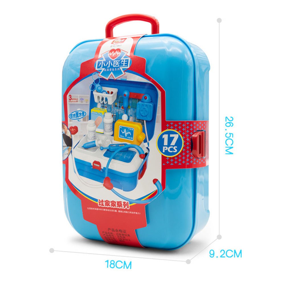 17PCS Children Pretend Play Doctor Toy Set - Krosscanada
