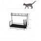 Multi-function kitchen storage rack double-layer tableware dish drain rack - KKscollecation