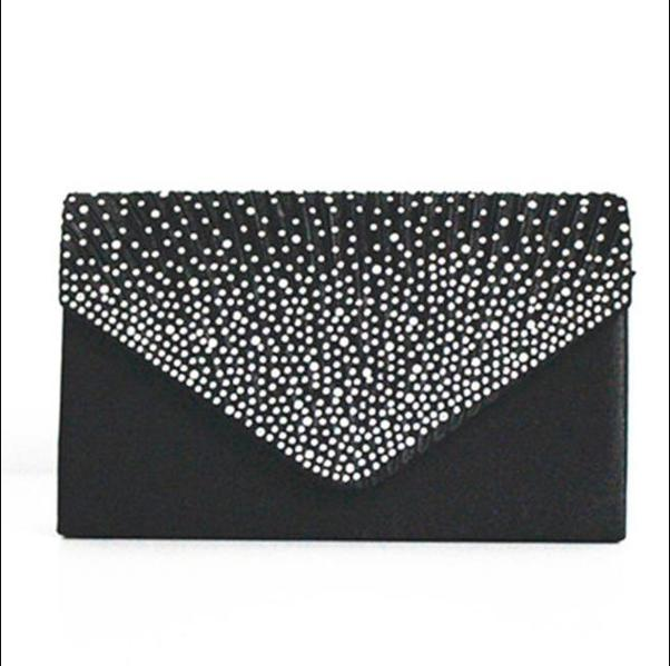 Simple & Elegant Evening Bag - Black Family - KKscollecation