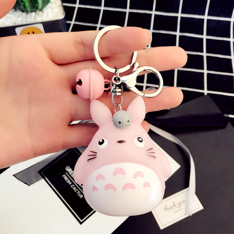 Cartoon chinchilla doll keychain - KKscollecation