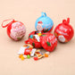 Christmas ball candy jar - KKscollecation