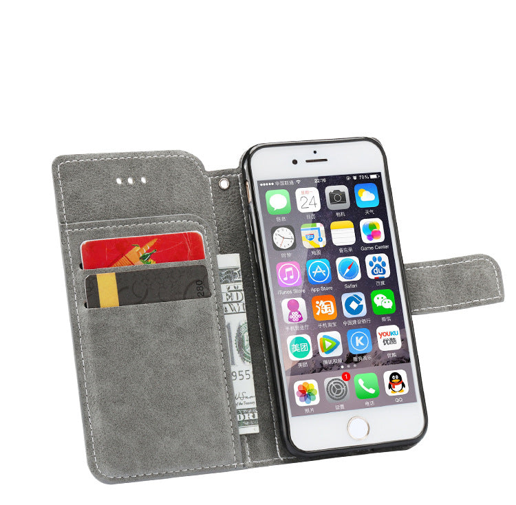 Flip phone leather case wallet - KKscollecation