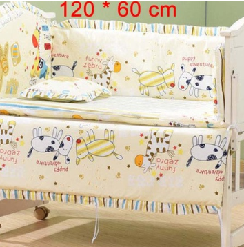 Five-piece cotton baby bed set - KKscollecation