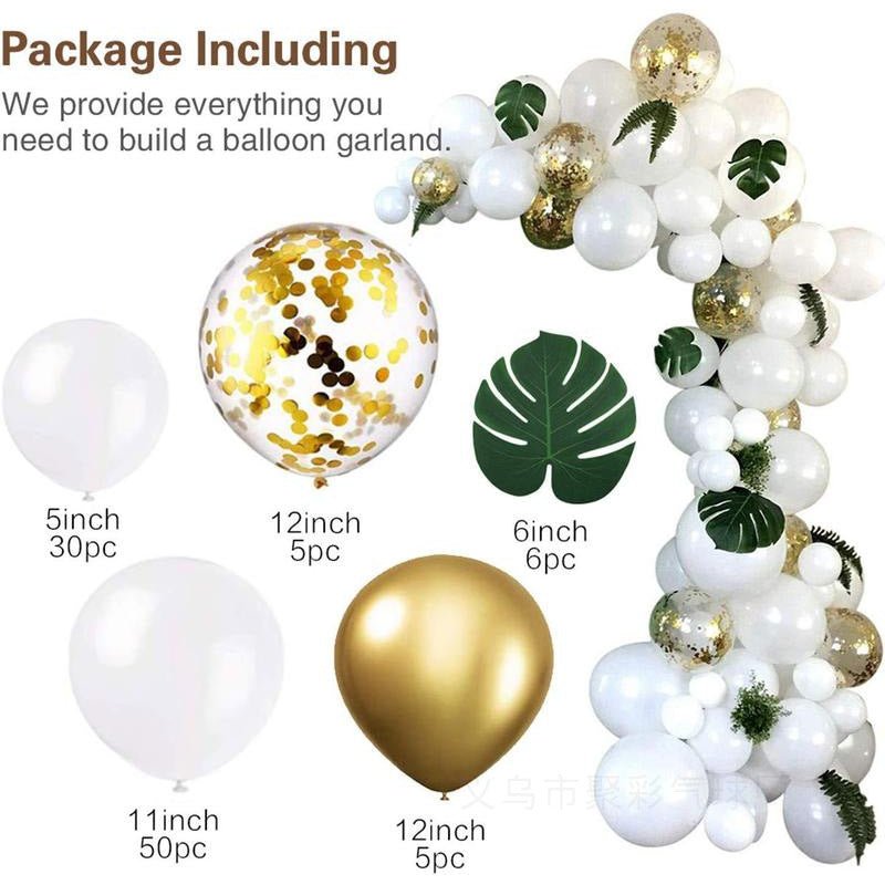 1set Purple Gold Balloons Macaron Balloon Burgundy Garland Arch White Gold Confetti Kit Birthday Party Wedding Decoration - Krosscanada