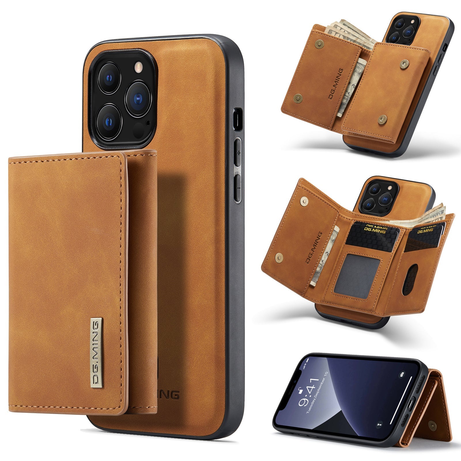 2 - in - 1 Wallet Protection Magnetic Phone Case - Krosscanada