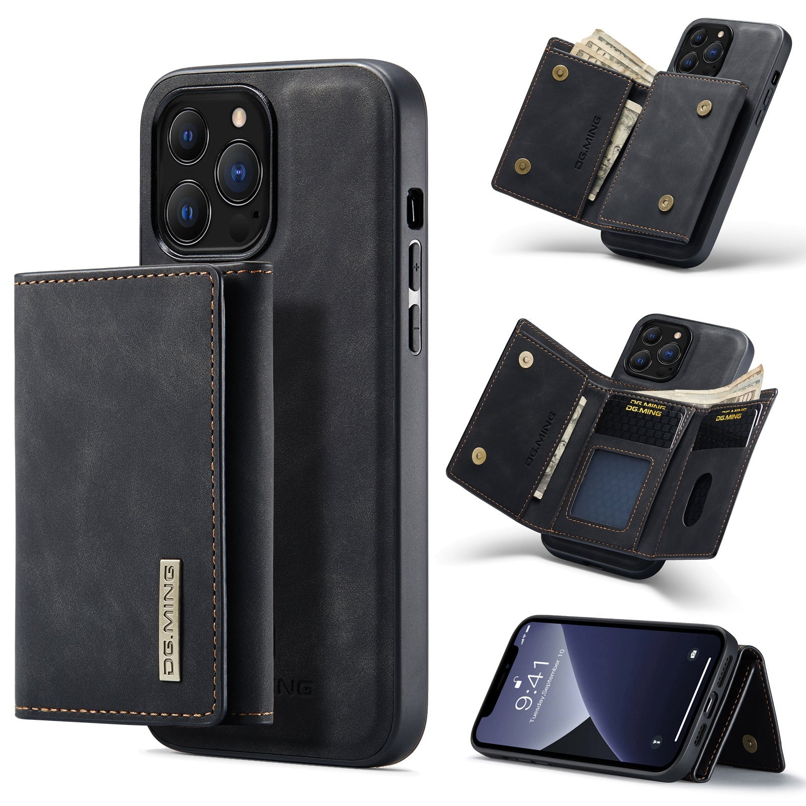 2 - in - 1 Wallet Protection Magnetic Phone Case - Krosscanada