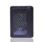 2021 New Fashion Pu Leather Carbon Fiber Wallet Mini Slim Wallets Business Men Credit Card ID Holder with RFID Anti - chief Purse - Krosscanada