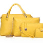 2021 new Korean fashion handbags embossed four piece ladies bag shoulder diagonal handbag - Krosscanada