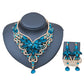 2021 speed selling explosion, African, European and American color exaggerated bride necklace earrings set of alloy manufacturers - Krosscanada