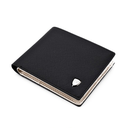 2021 student youth short cross pattern Korean fashion multi - card position wallet new men's wallet purse - Krosscanada