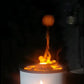 2022 New Creative Ultrasonic Essential Oil Humidifier Volcano Aromatherapy Machine Spray Jellyfish Air Flame Humidifier Diffuser - Krosscanada