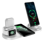 2022 Wireless Charger For IPhone14 13 Fast Charger For Phone Fast Charging Pad For Phone Watch 6 In 1 Charging Dock Station - Krosscanada