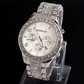 Geneva diamond calendar watch women fashion watch business casual ladies quartz tide watch fake three-eyed watch - KKscollecation