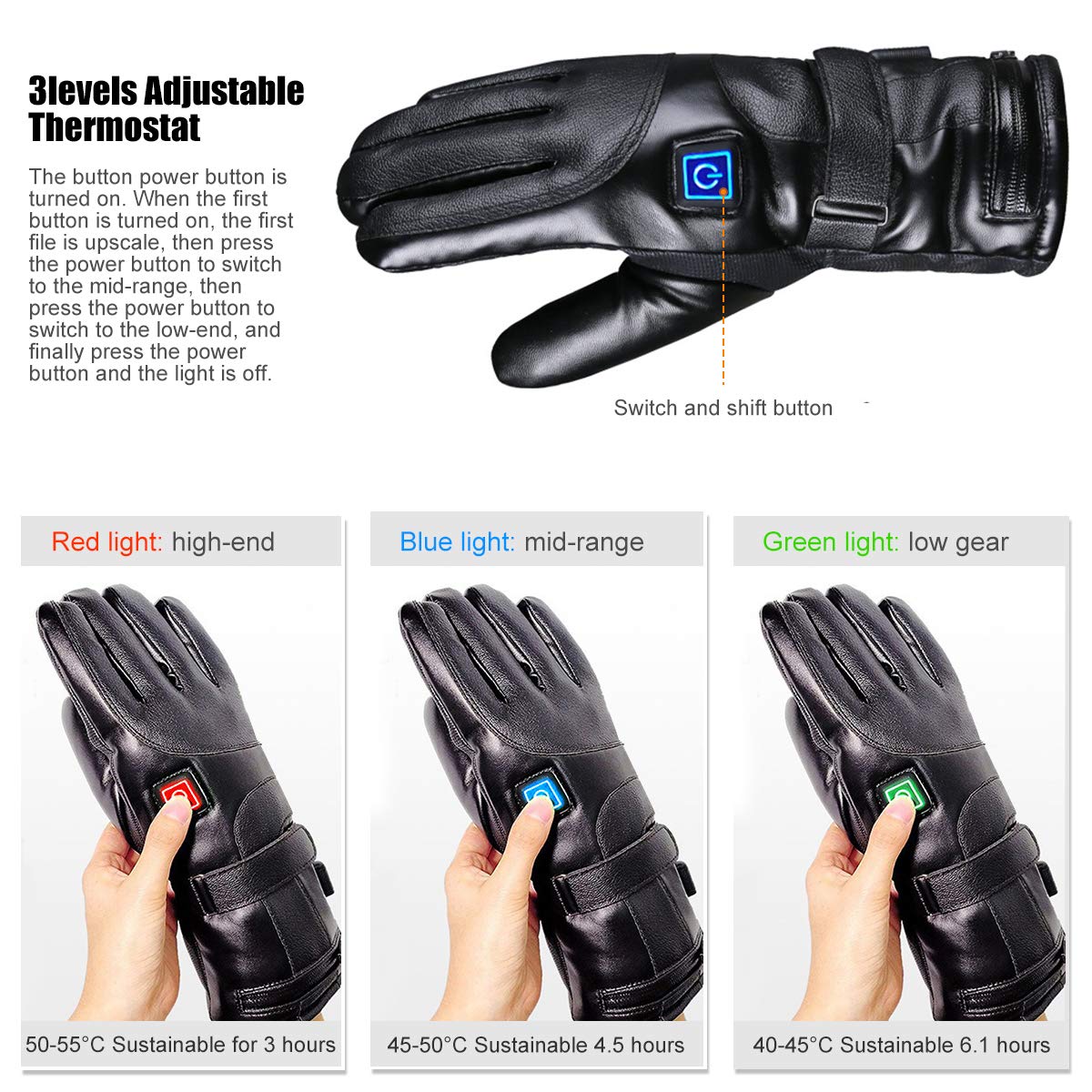 Warm gloves for outdoor cycling in winter - KKscollecation