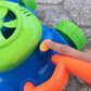 Plastic Hand Push Bubble Machine Electric Blowing Bubble Parent-child Outdoor Children's Tank Car Toy Summer - KKscollecation