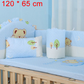 Five-piece cotton baby bed set - KKscollecation