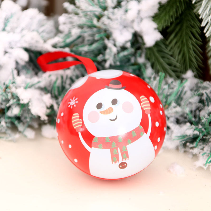 Christmas ball candy jar - KKscollecation