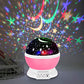 Kids Star Night Light, 360-Degree Rotating Star Projector, 4 LEDs 8 Colors Changing Desk Lamp For Children Birthday. - KKscollecation