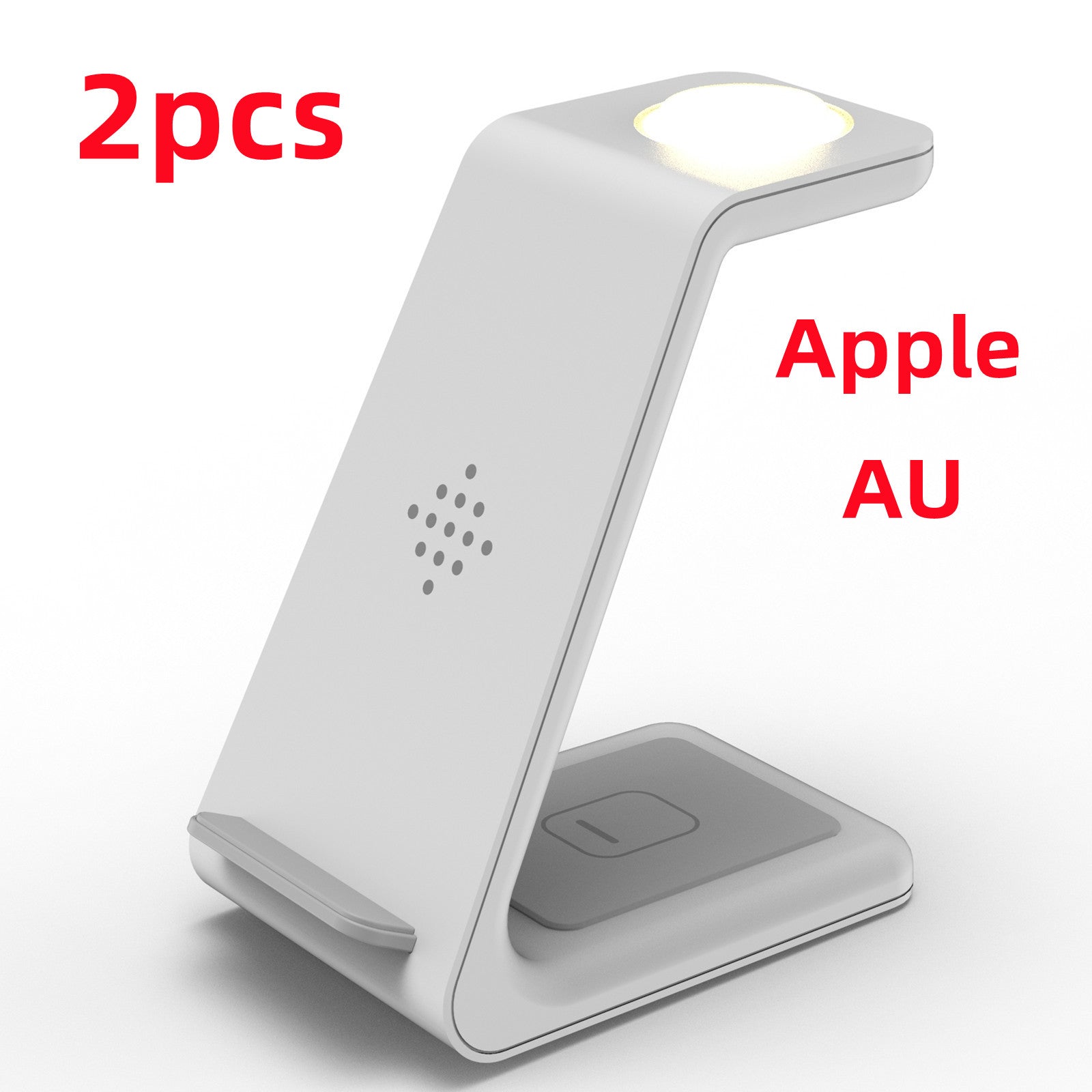 3 In 1 Fast Charging Station Wireless Charger Stand Wireless Quick Charge Dock For Phone Holder - Krosscanada