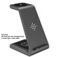 3 In 1 Fast Charging Station Wireless Charger Stand Wireless Quick Charge Dock For Phone Holder - Krosscanada