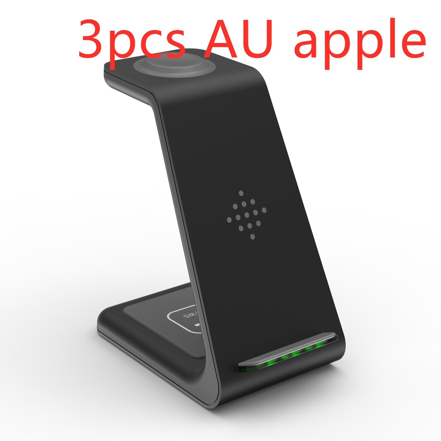 3 In 1 Fast Charging Station Wireless Charger Stand Wireless Quick Charge Dock For Phone Holder - Krosscanada