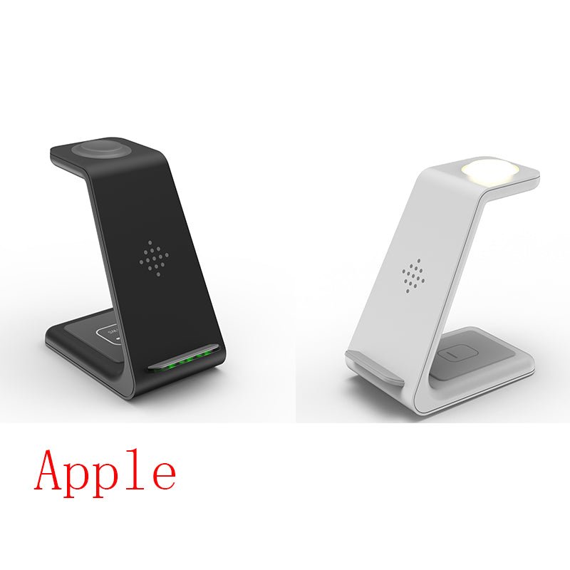 3 In 1 Fast Charging Station Wireless Charger Stand Wireless Quick Charge Dock For Phone Holder - Krosscanada