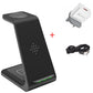 3 In 1 Fast Charging Station Wireless Charger Stand Wireless Quick Charge Dock For Phone Holder - Krosscanada