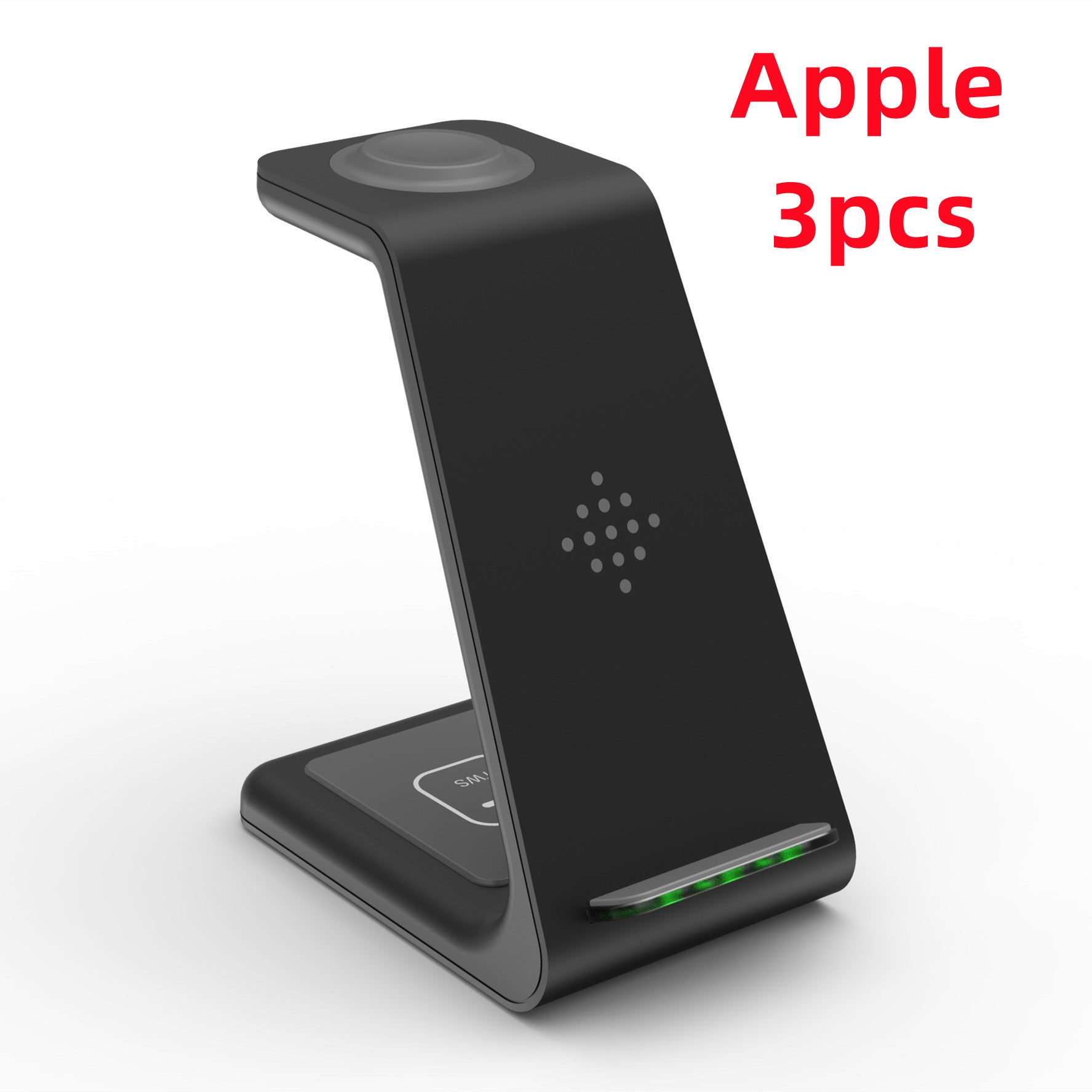 3 In 1 Fast Charging Station Wireless Charger Stand Wireless Quick Charge Dock For Phone Holder - Krosscanada