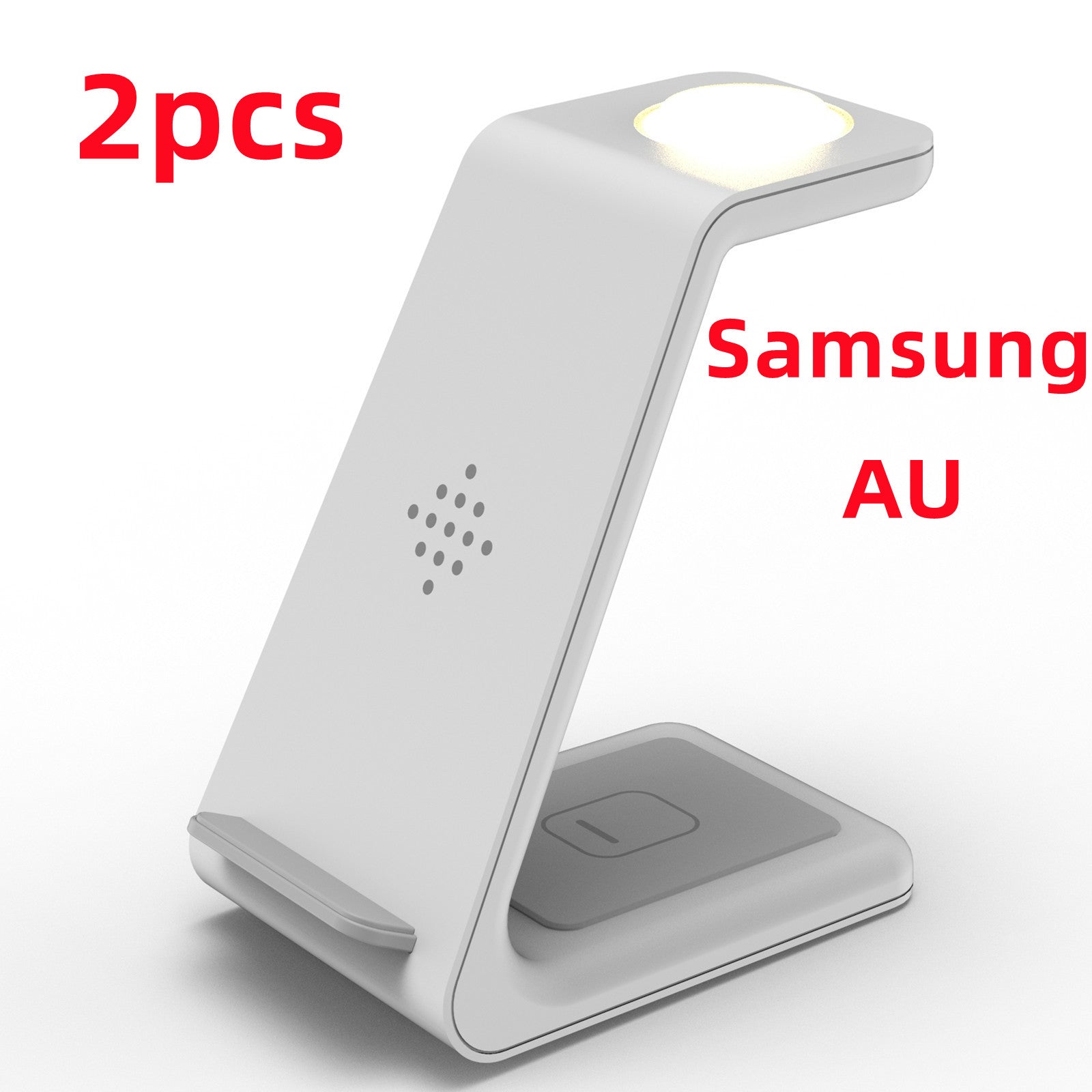3 In 1 Fast Charging Station Wireless Charger Stand Wireless Quick Charge Dock For Phone Holder - Krosscanada