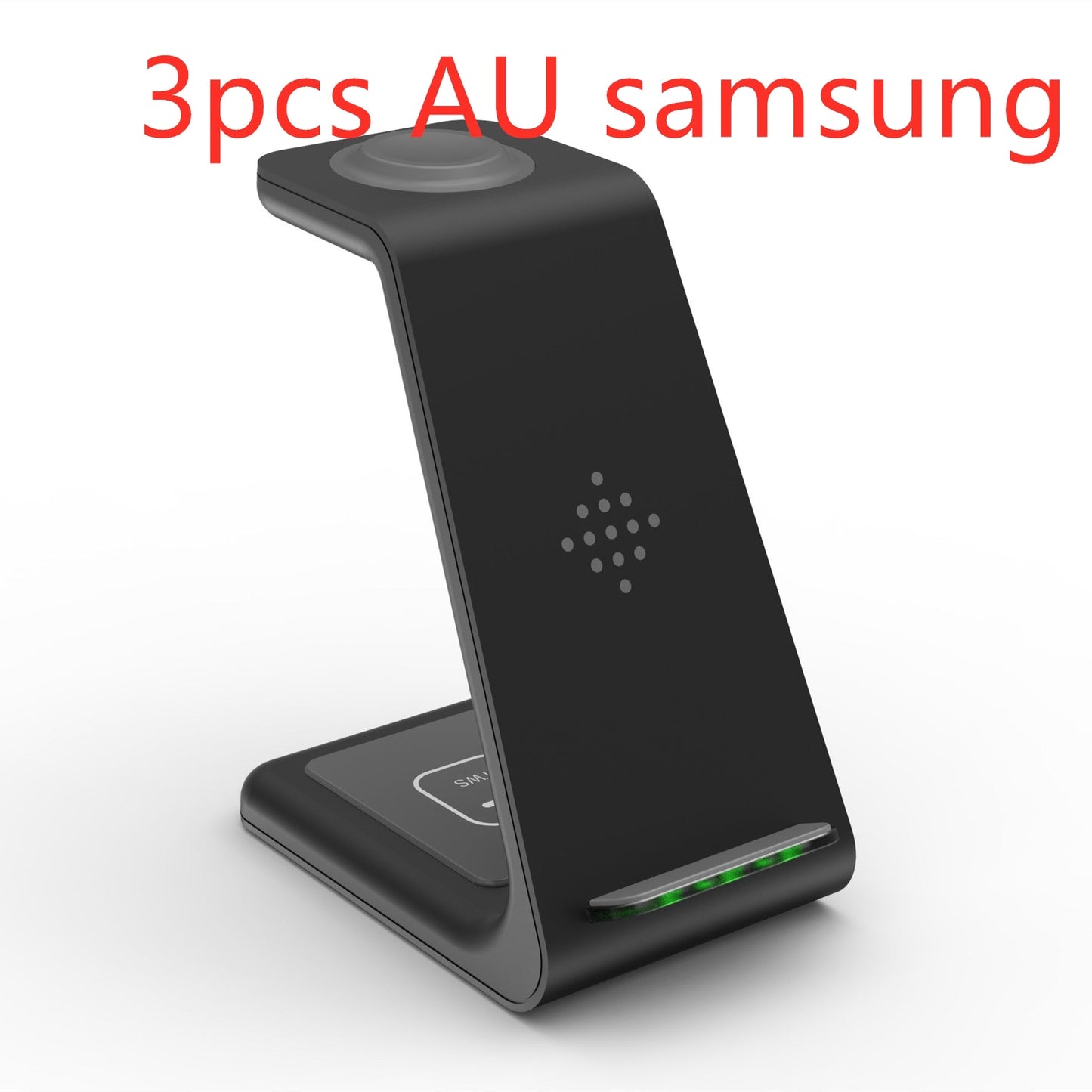3 In 1 Fast Charging Station Wireless Charger Stand Wireless Quick Charge Dock For Phone Holder - Krosscanada