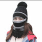 3 in 1 winter knitted beanie hat set - Krosscanada