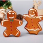 Christmas Ornaments Cute Gifts Reindeer Balls Stars Gingerbread Man Christmas Pendant Ornaments Charm - KKscollecation