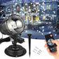 LED Christmas Light Projector Snow Projection Lamp - KKscollecation